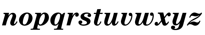 CenturyStd-BoldItalic Font LOWERCASE