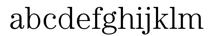 CenturyStd-Light Font LOWERCASE