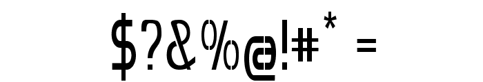 Cerebus-CondensedRegular Font OTHER CHARS