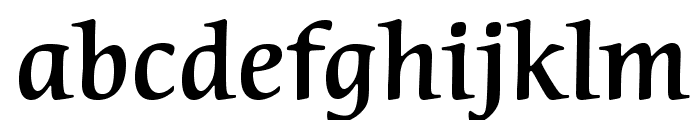CerigoStd-Medium Font LOWERCASE