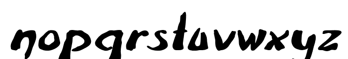 Cerville-BoldItalic Font LOWERCASE