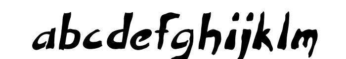 CervilleItalic Font LOWERCASE