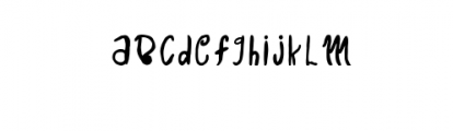 CeicaRegular.otf Font LOWERCASE