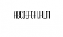 Centhini Bold.ttf Font UPPERCASE