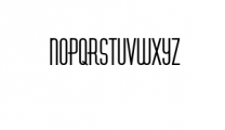 Centhini Bold.ttf Font UPPERCASE