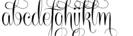 Centeria Script Medium Alt Font LOWERCASE