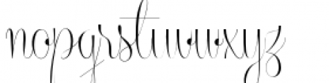 Centeria Script Thin Font LOWERCASE