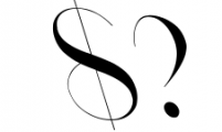 Celattin - Unique Ligature Font 2 Font OTHER CHARS