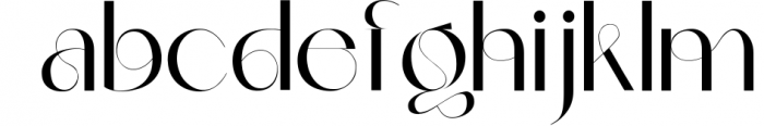 Celattin - Unique Ligature Font Font LOWERCASE