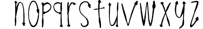 Celeste - Funky Typeface Font LOWERCASE