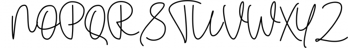 Cendolita Dualis - Script and Serif 1 Font UPPERCASE