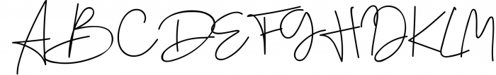 Cervanttis Signature Script Font UPPERCASE