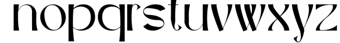 Cervin Asenoy Font LOWERCASE