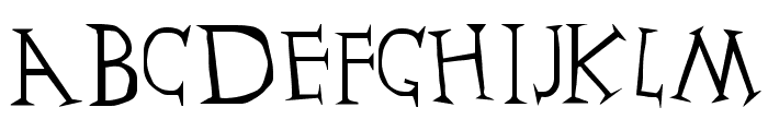 Ceasar Font LOWERCASE