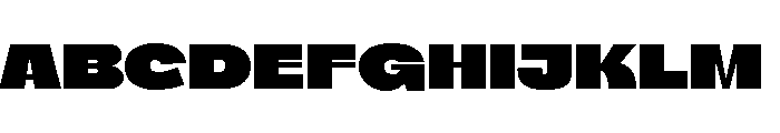 Cedagtrial Regular Font UPPERCASE