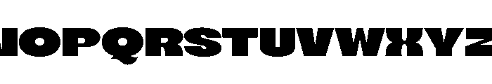 Cedagtrial Regular Font UPPERCASE