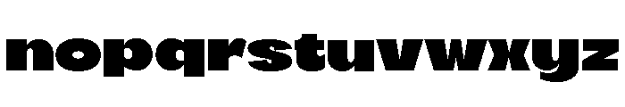 Cedagtrial Regular Font LOWERCASE
