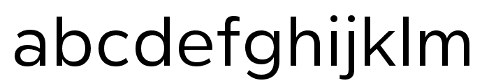 Cedora-Regular Font LOWERCASE