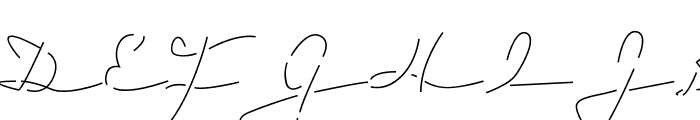 Celebes Script Font UPPERCASE