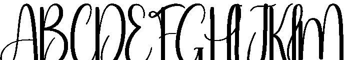 Celebration2 Font UPPERCASE