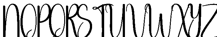Celebration2 Font UPPERCASE