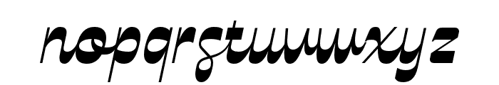 Celestine Black Italic Font LOWERCASE