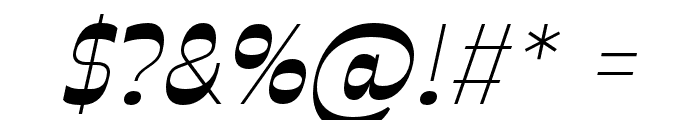 Celestine Bold Italic Font OTHER CHARS