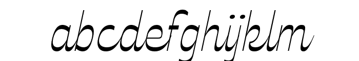 Celestine ExtraLight Italic Font LOWERCASE