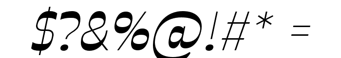 Celestine SemiBold Italic Font OTHER CHARS