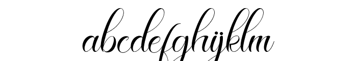 Celinya Personal Use Font LOWERCASE