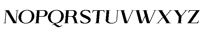 Cellofy-BlackSemExpIta Font UPPERCASE