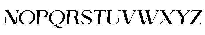 Cellofy-BoldSemExpIta Font UPPERCASE