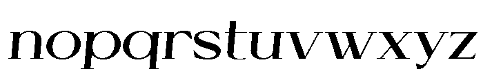 Cellofy-BoldSemExpIta Font LOWERCASE