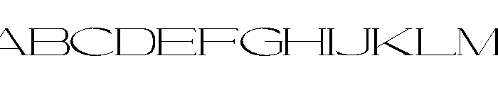 Cellofy-ExtLtExtExp Font UPPERCASE