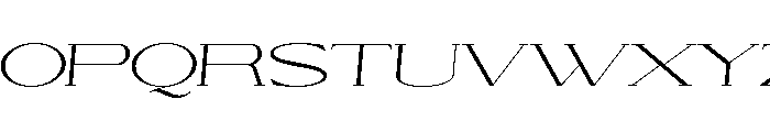 Cellofy-ExtLtExtExpIta Font UPPERCASE