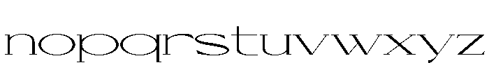 Cellofy-ExtLtExtExp Font LOWERCASE