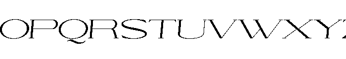 Cellofy-LightExtExpIta Font UPPERCASE