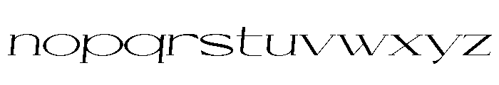 Cellofy-LightExtExpIta Font LOWERCASE