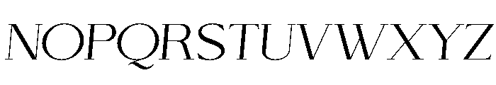 Cellofy-LightSemExpIta Font UPPERCASE