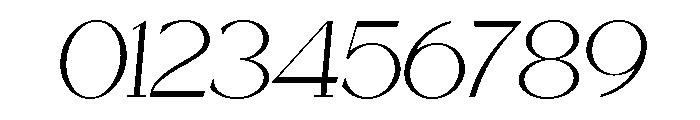 Cellofy-ThinSemExpIta Font OTHER CHARS