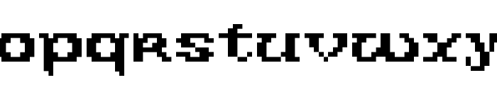 Celtic-Bit Regular Font LOWERCASE
