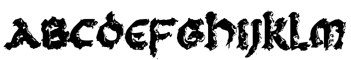 Celtic Dragon Font UPPERCASE