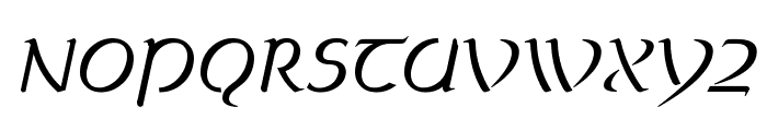 Celtica Book Oblique free Font - Script Decorative - What Font Is