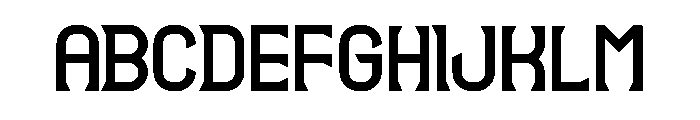 Cendre Font UPPERCASE