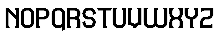 Cendre Font UPPERCASE