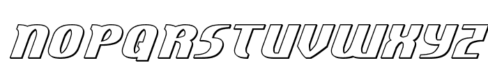 Centaurus Outline Font UPPERCASE
