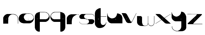 Center of Gravity Font LOWERCASE