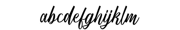 Centie Script Personal Use Font LOWERCASE