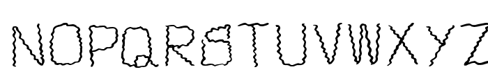 Centipede-Regular Font UPPERCASE