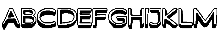 Central Station Font UPPERCASE
